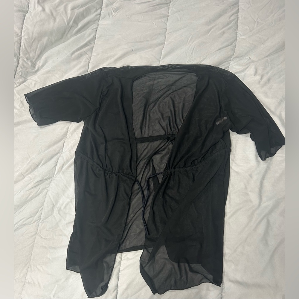 Black Swimsuit Cover Up